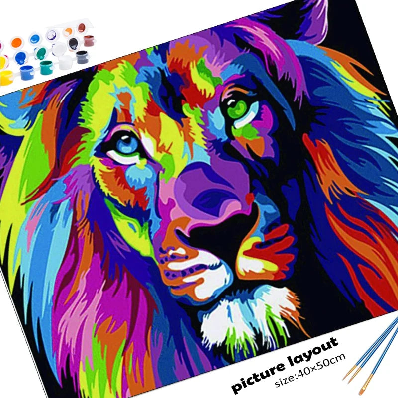 Colorful Paint By Number
