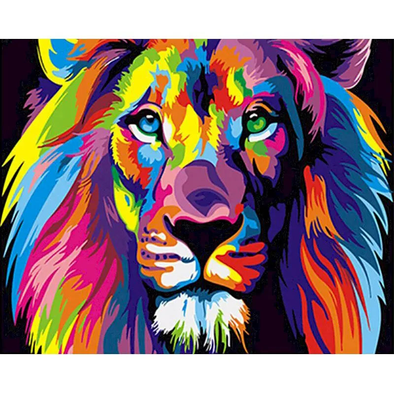 Colorful Paint By Number