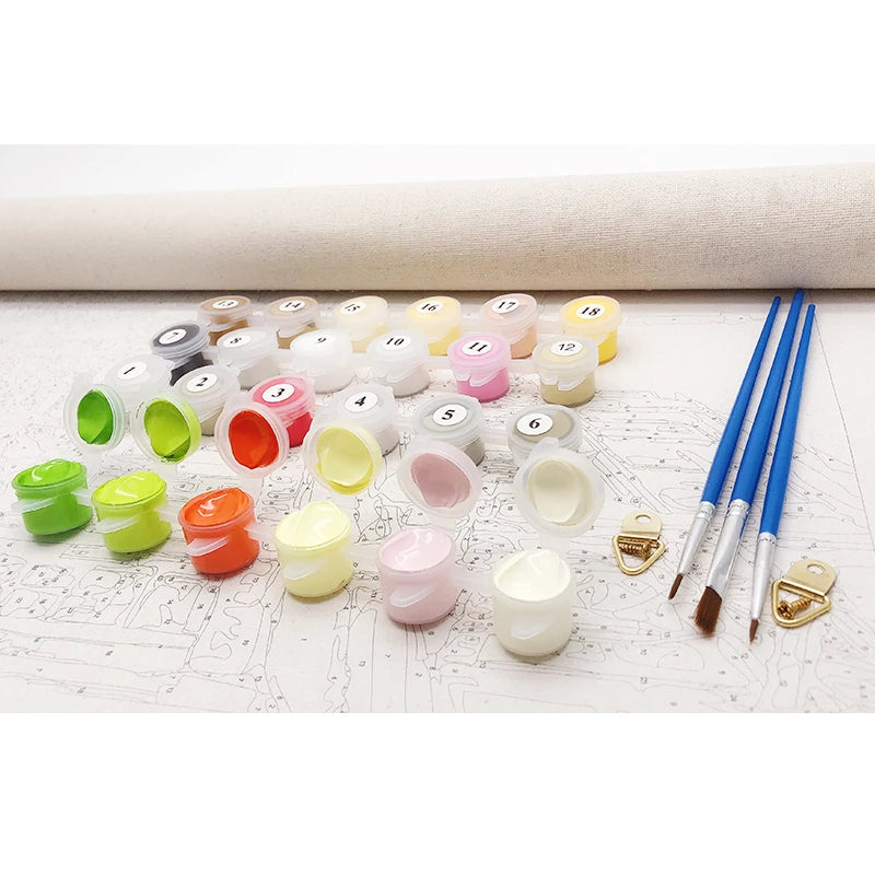 Colorful Paint By Number