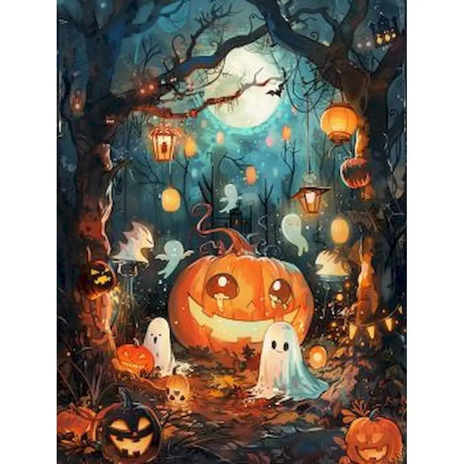 Ghost Paint By Numbers