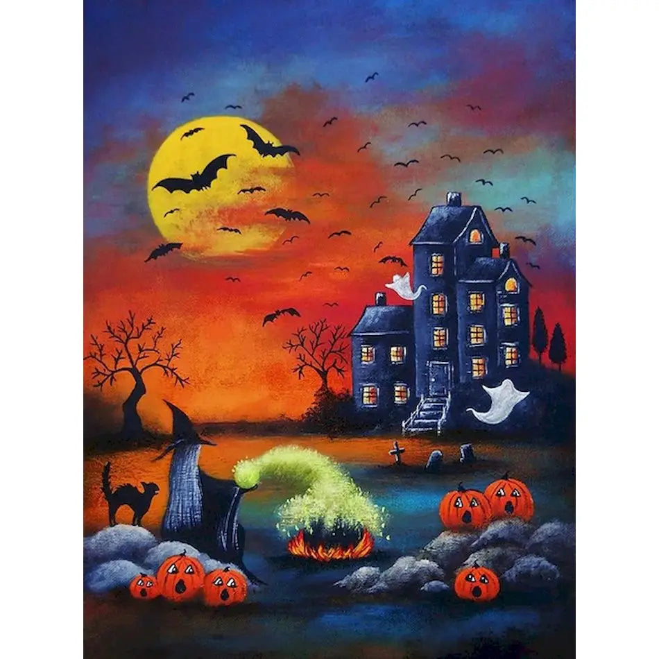 Spooky Paint By Numbers