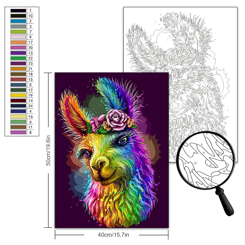 Colorful Paint By Number
