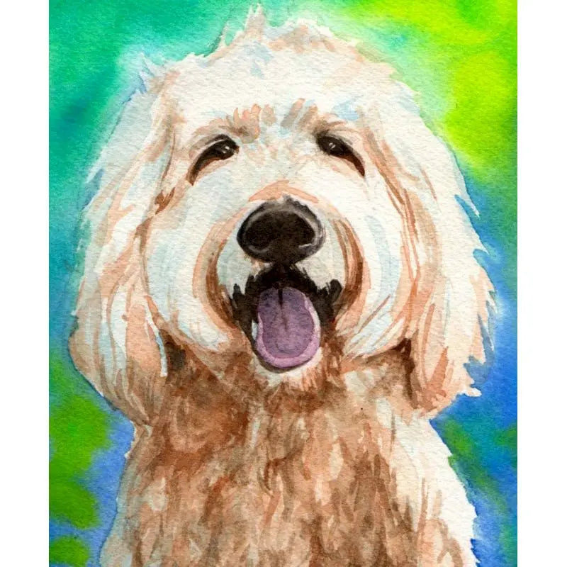Dog Painting By Numbers