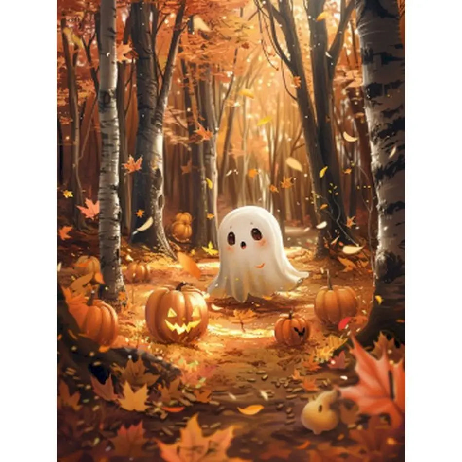 Ghost Paint By Numbers