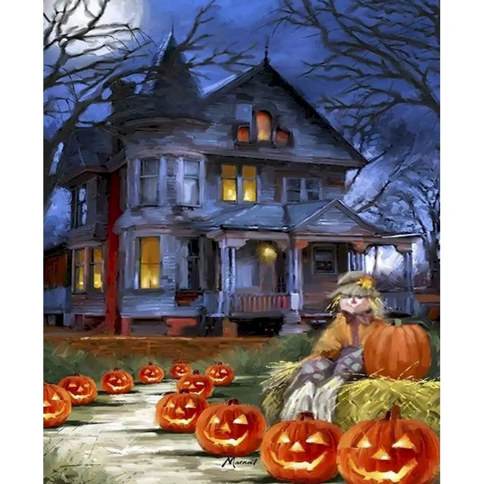 Spooky Paint By Numbers