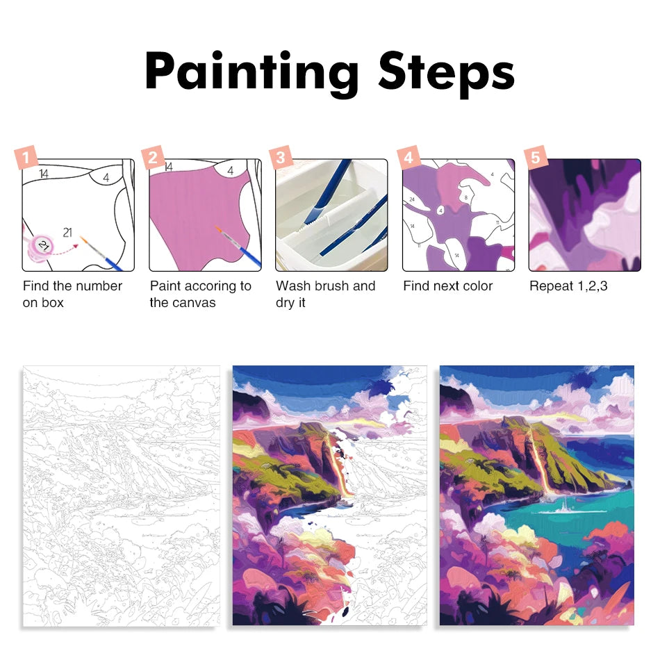Spooky Paint By Numbers