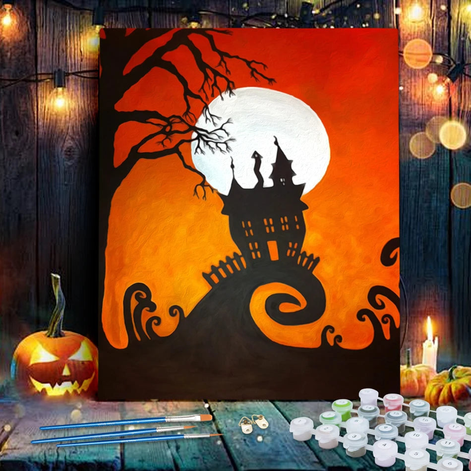 Spooky Paint By Numbers