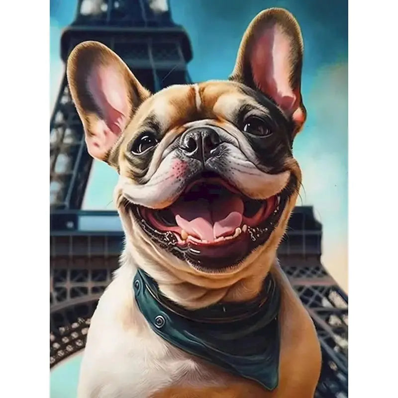 Dog Painting By Numbers