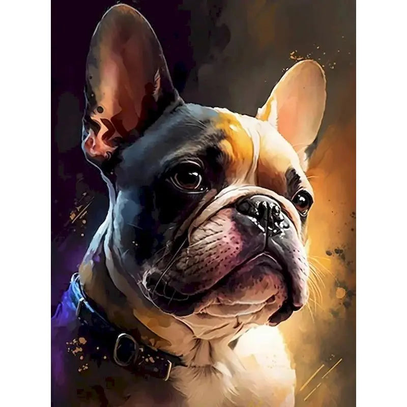 Dog Painting By Numbers