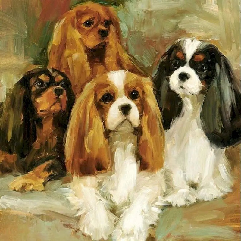 Dog Painting By Numbers