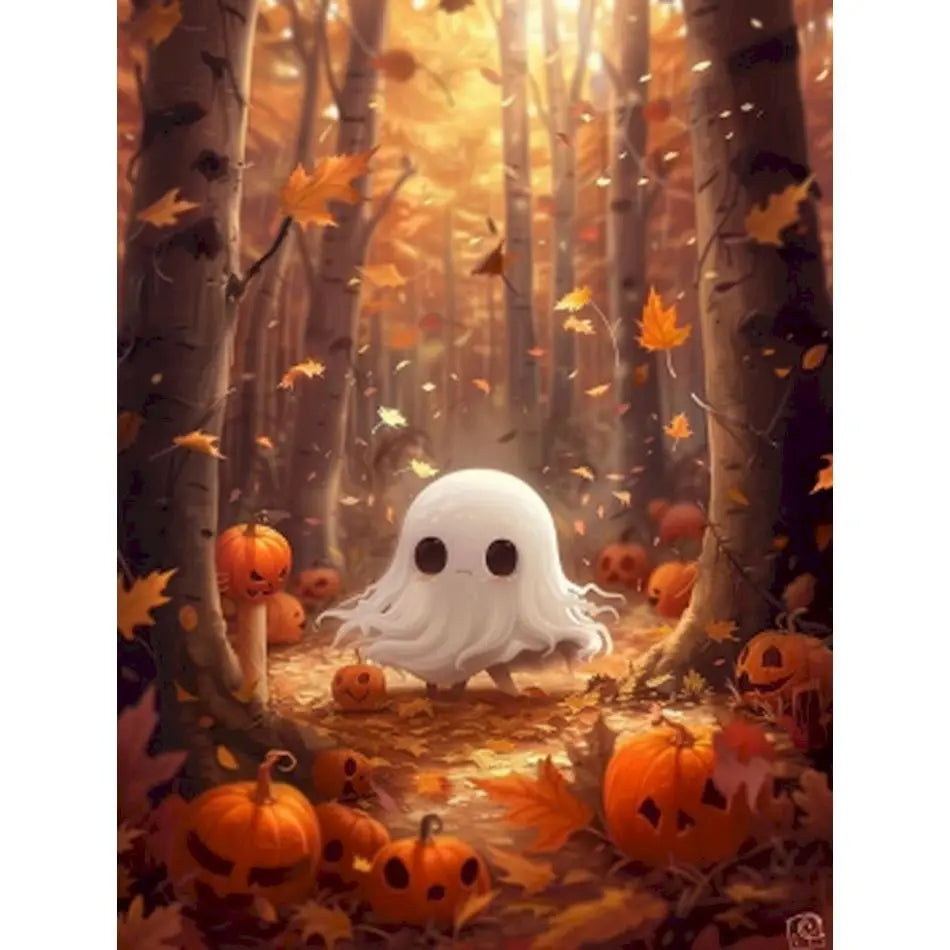 Ghost Paint By Numbers