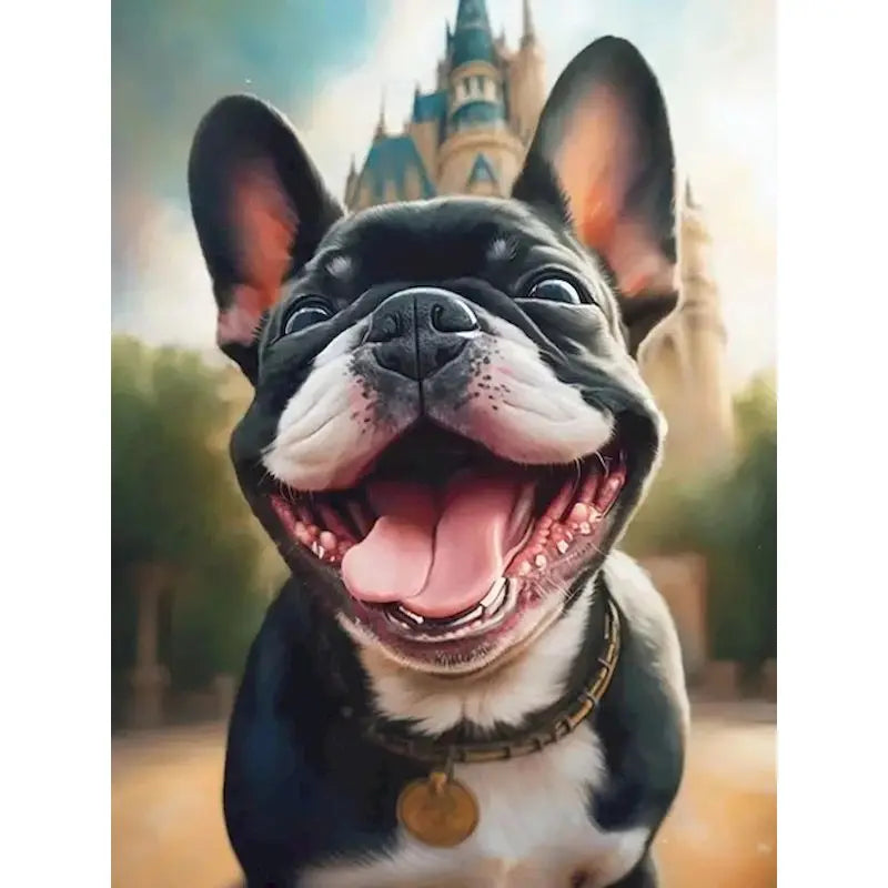 Dog Painting By Numbers