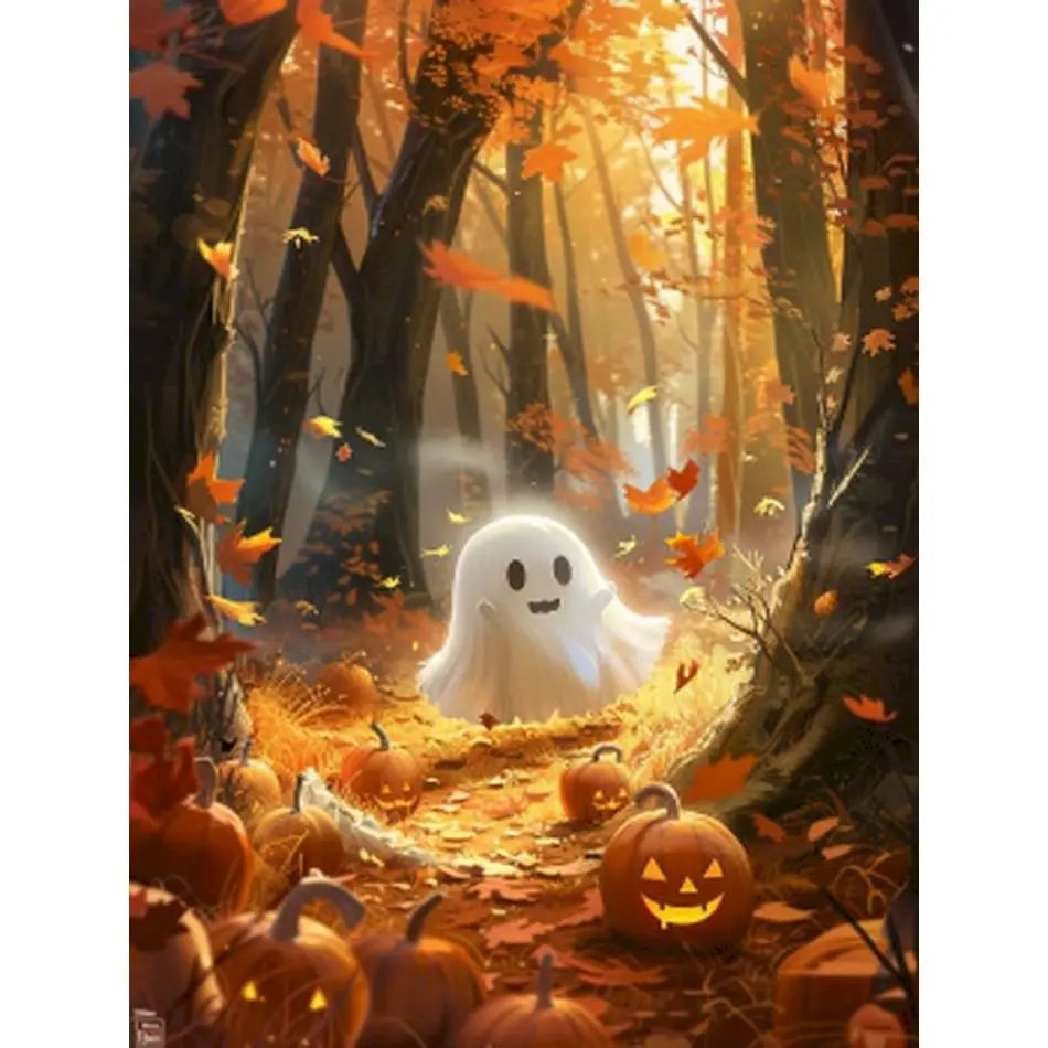 Ghost Paint By Numbers