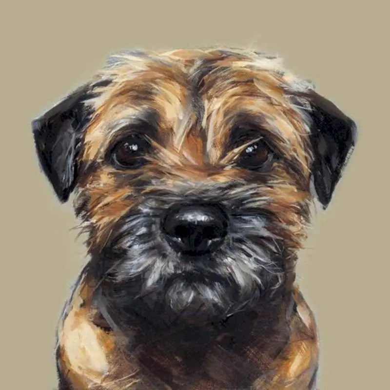 Dog Painting By Numbers