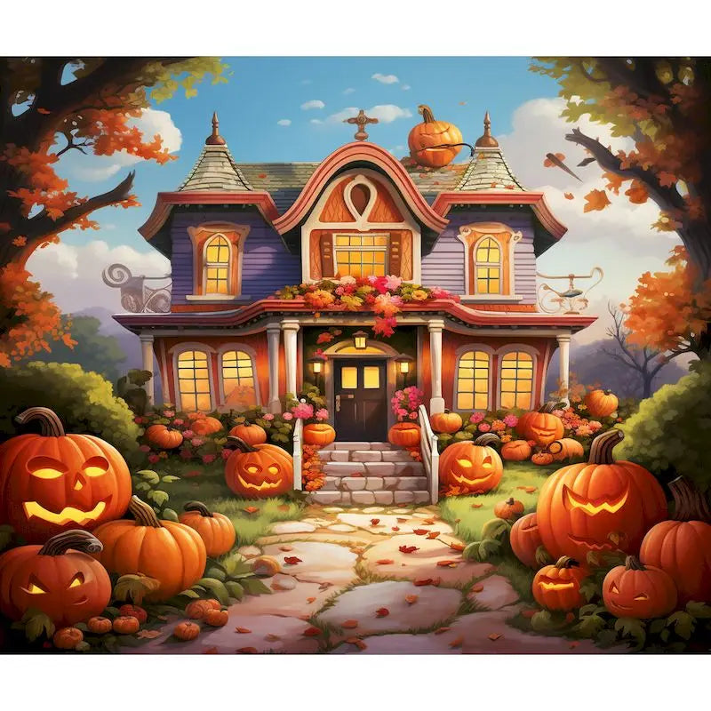 Pumpkin Paint By Numbers