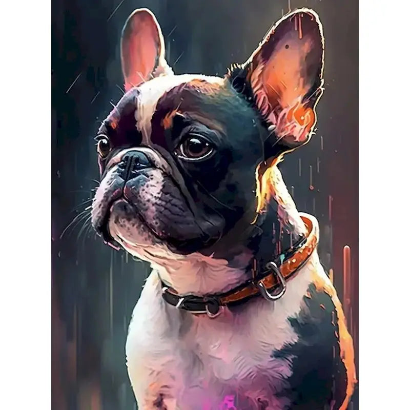 Dog Painting By Numbers