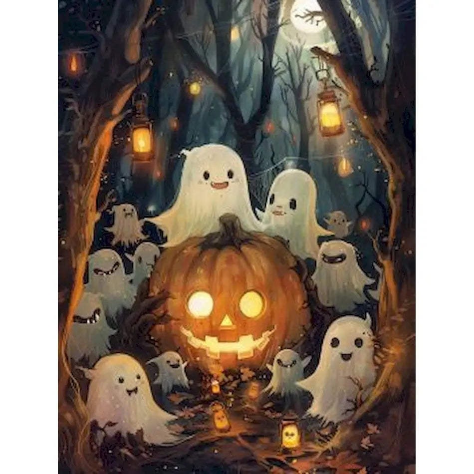 Ghost Paint By Numbers
