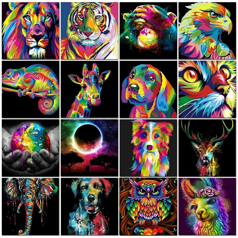 Colorful Paint By Number