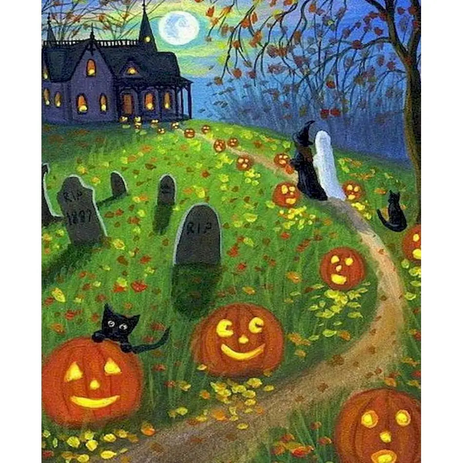 Spooky Paint By Numbers