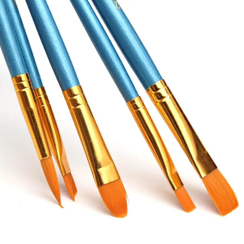 10Pcs Paint Brushes