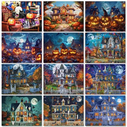 Pumpkin Paint By Numbers