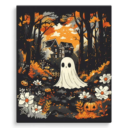 Ghost Paint By Numbers