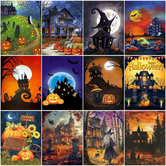 Spooky Paint By Numbers