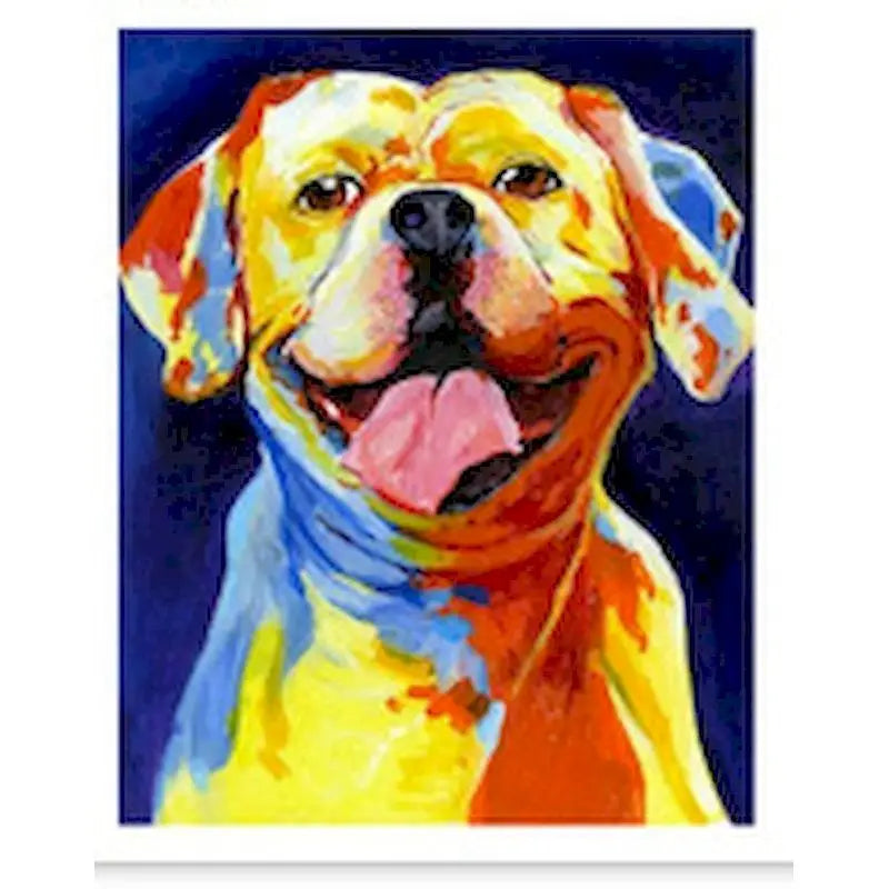 Dog Painting By Numbers